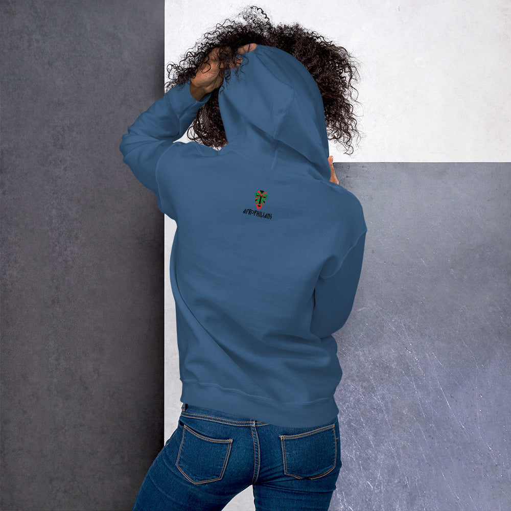 Empowering hoodie with African culture