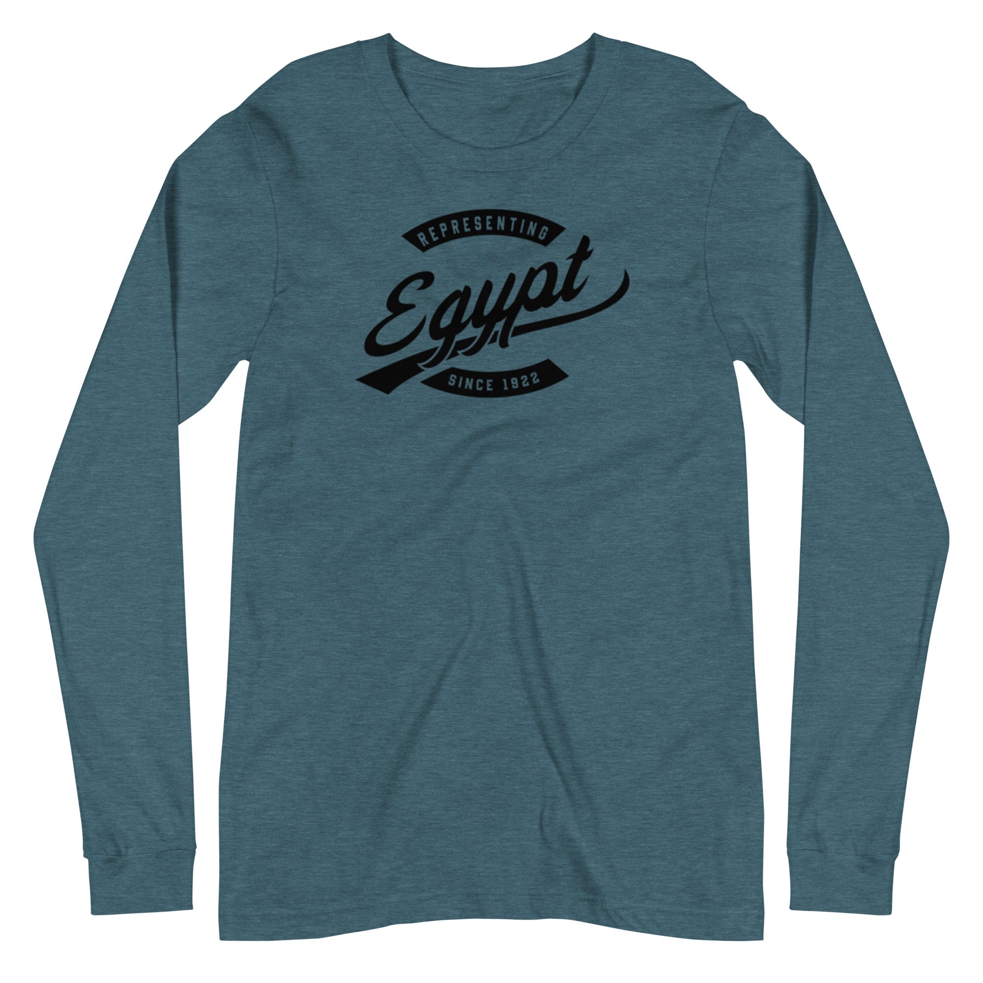 Black professional wearing African diaspora long sleeve t-shirt