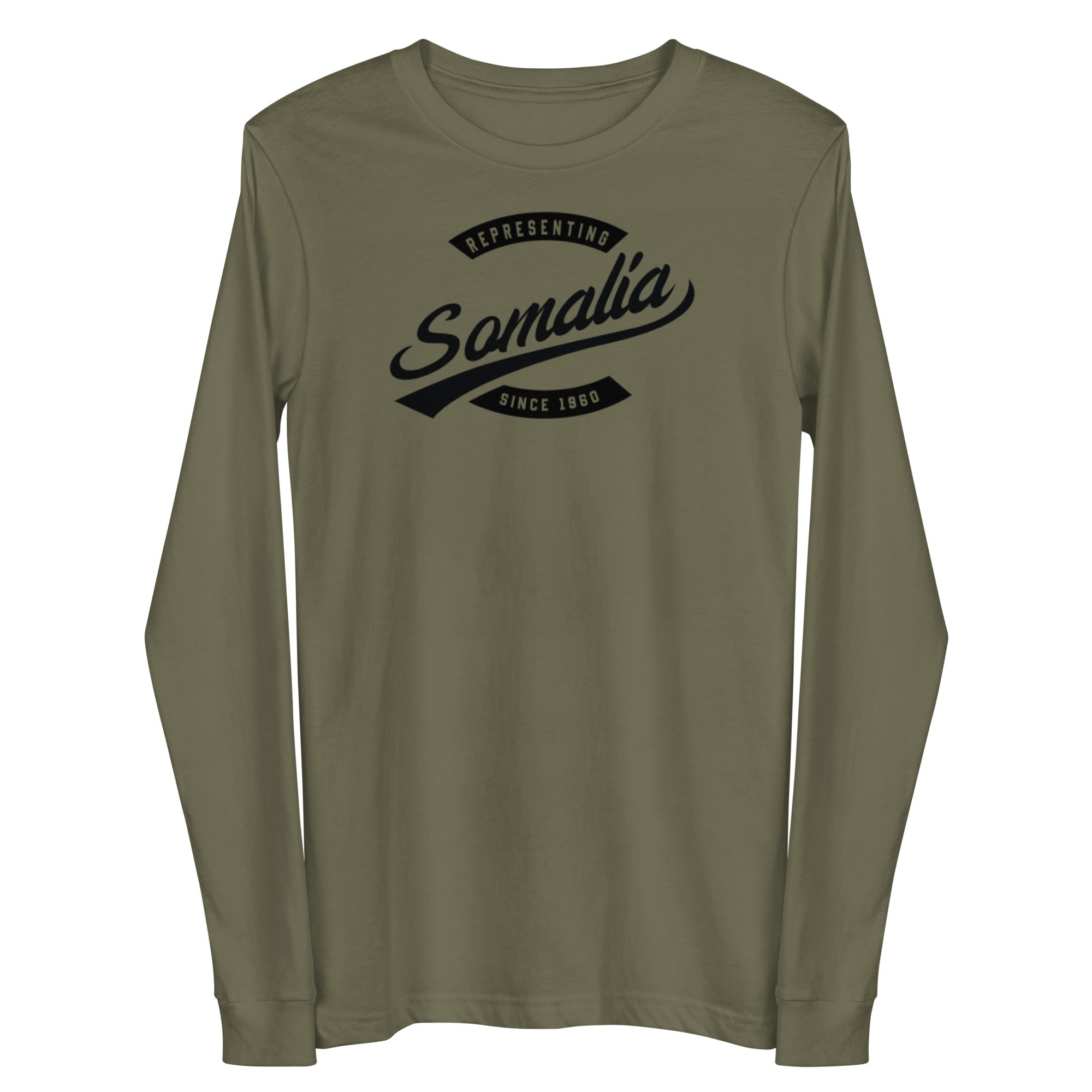 Black professional wearing African diaspora long sleeve t-shirt