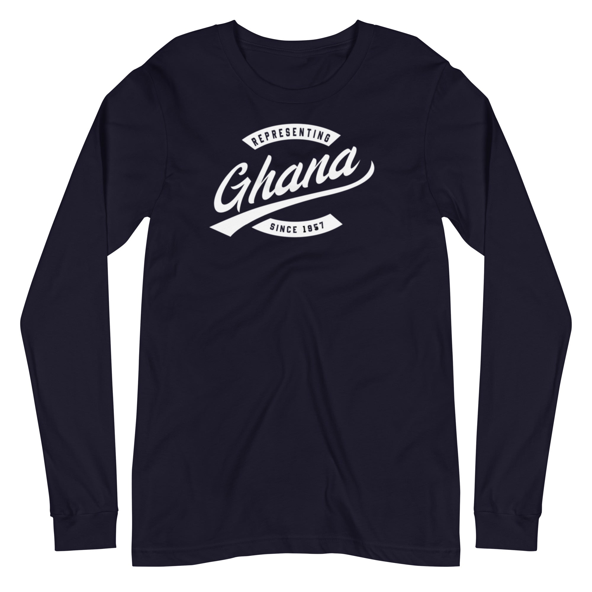 Black professional wearing African diaspora long sleeve t-shirt