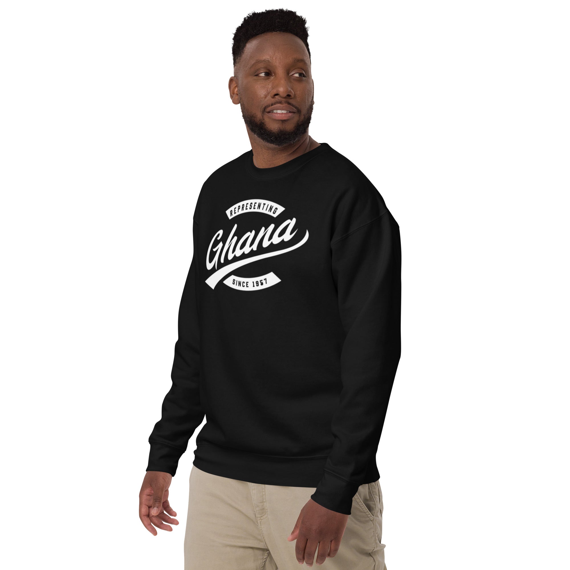 African-inspired sweatshirt for diaspora professionals