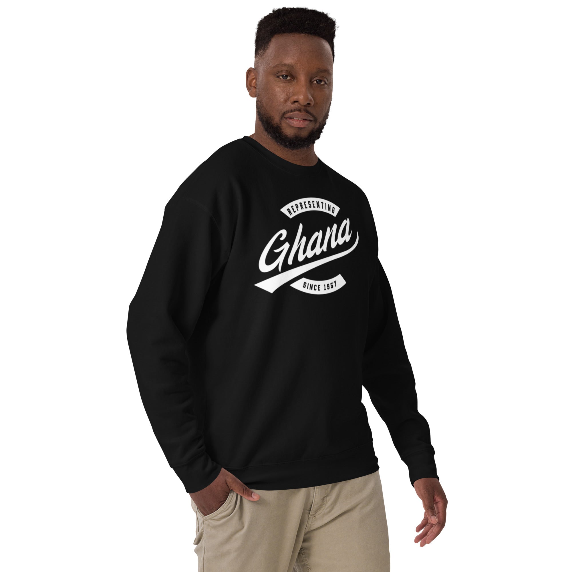 African-inspired sweatshirt for diaspora professionals