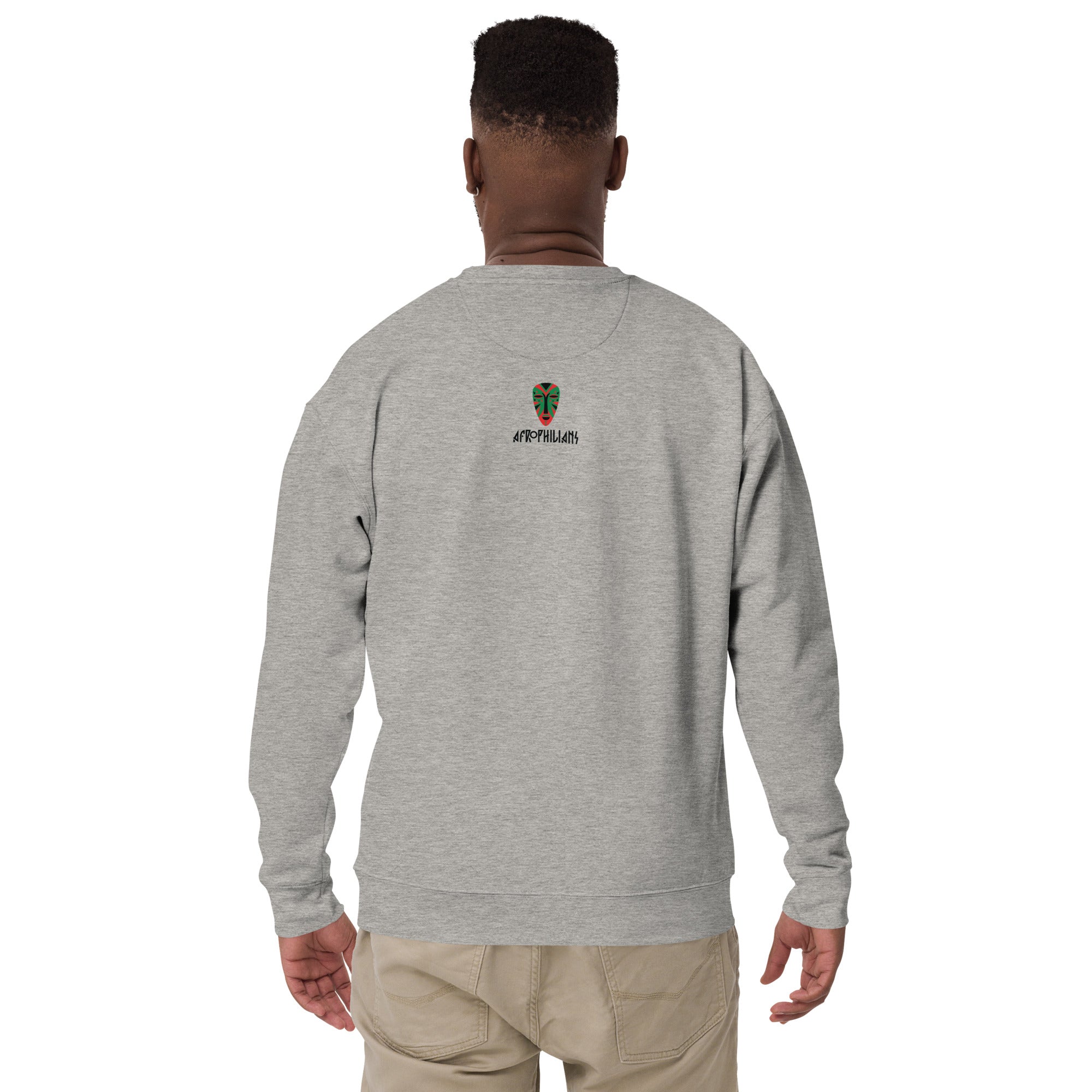 African-inspired sweatshirt for diaspora professionals