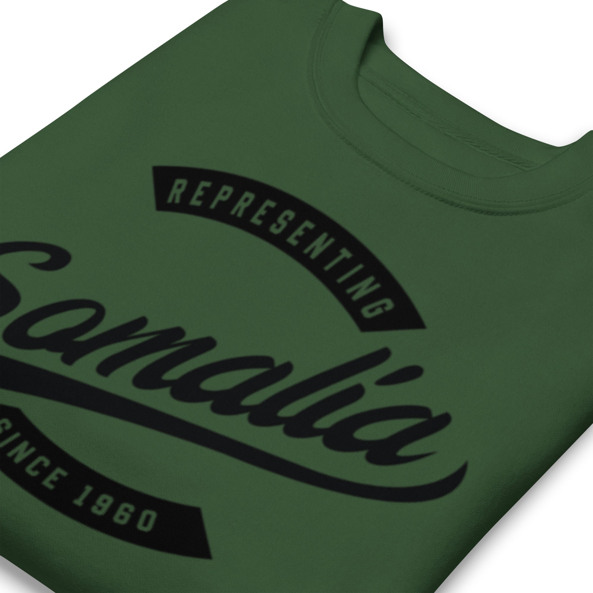 African-inspired sweatshirt for diaspora professionals