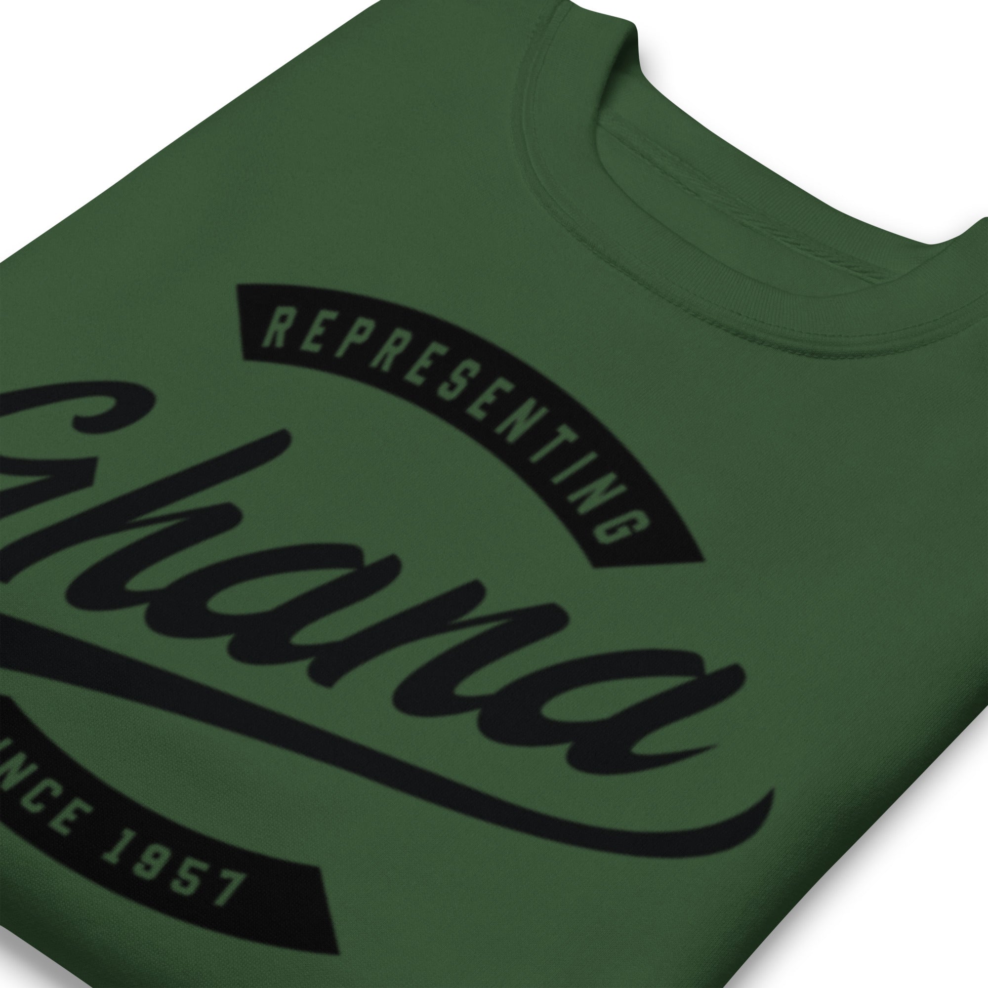 African-inspired sweatshirt for diaspora professionals