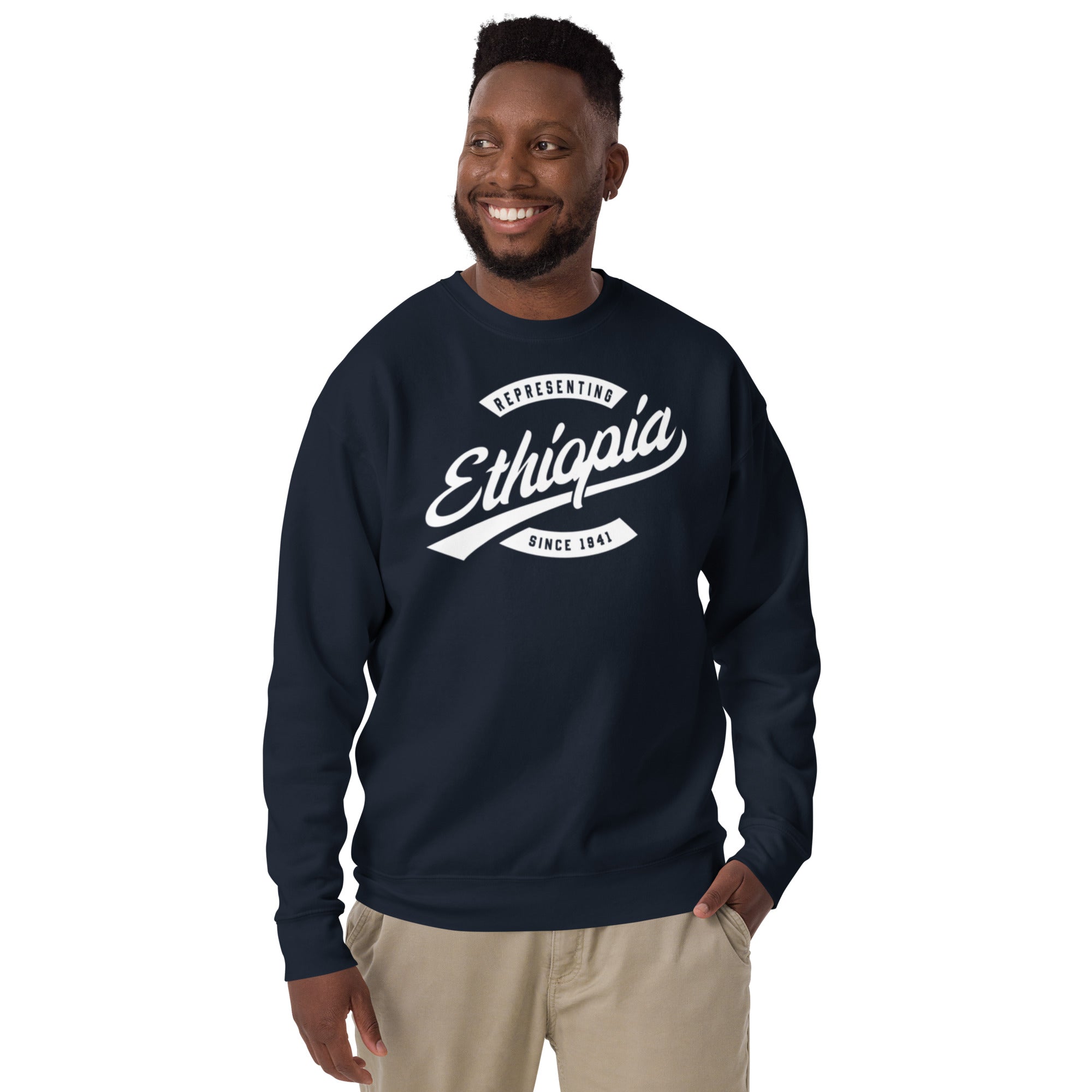 African-inspired sweatshirt for diaspora professionals