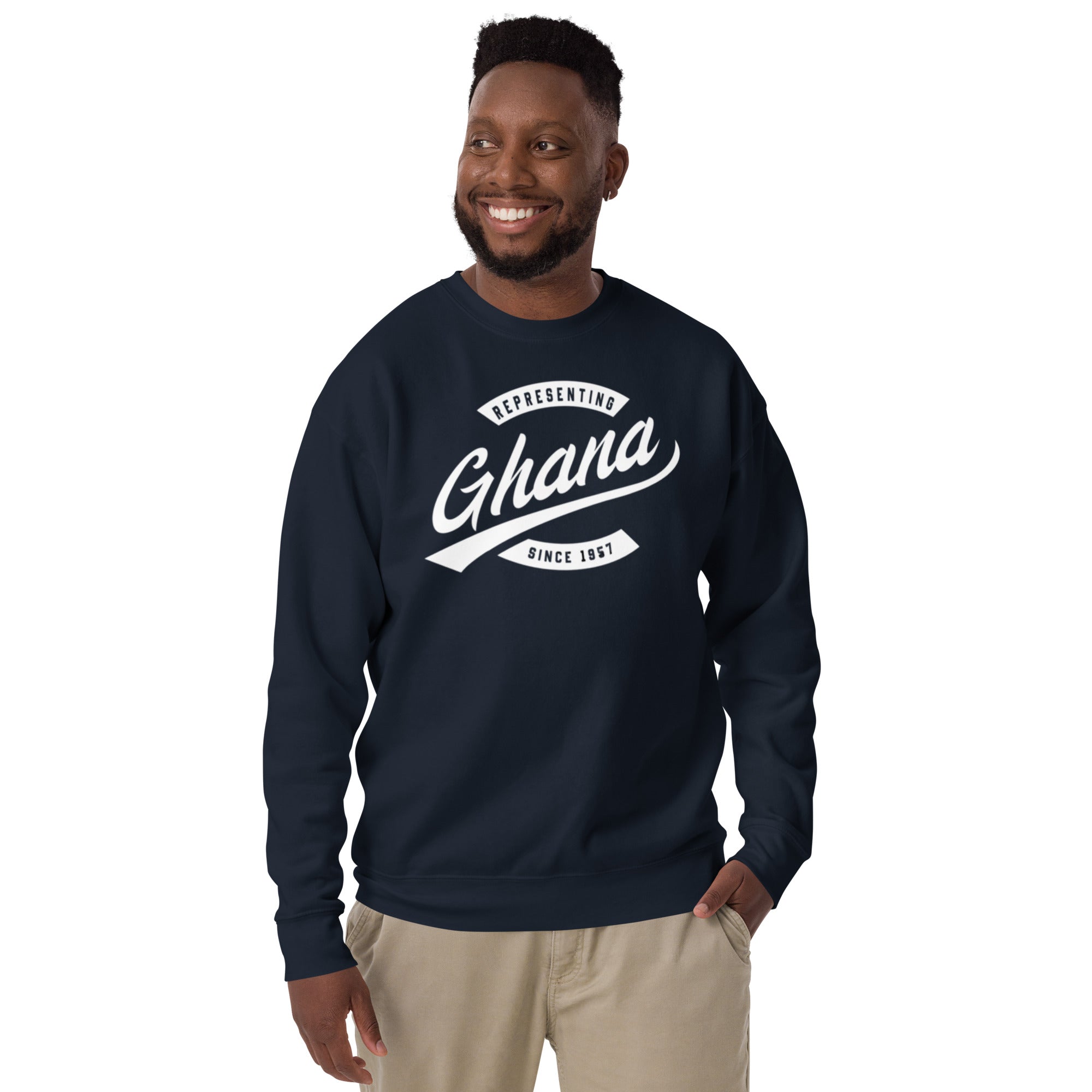 African-inspired sweatshirt for diaspora professionals