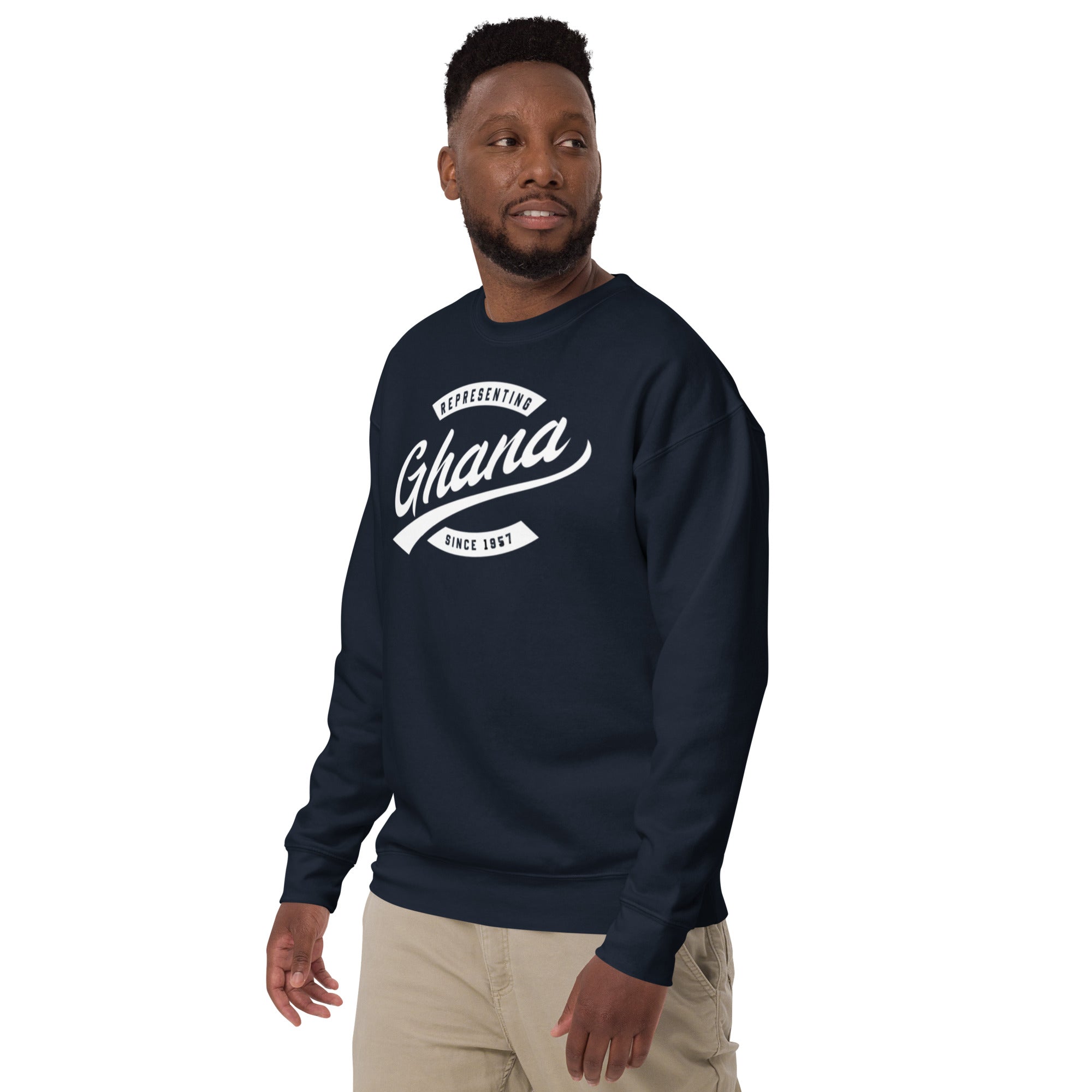 African-inspired sweatshirt for diaspora professionals