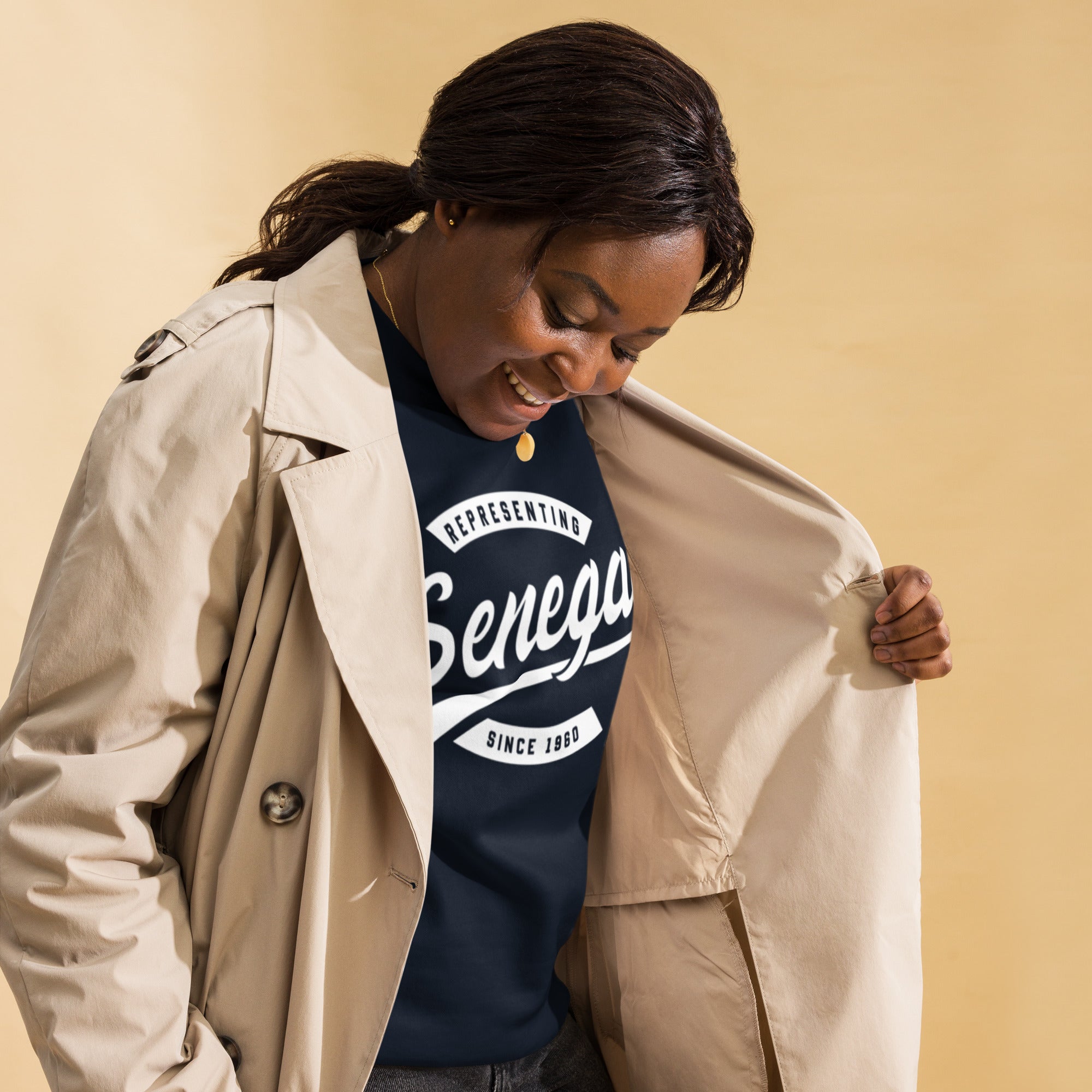 African-inspired sweatshirt for diaspora professionals