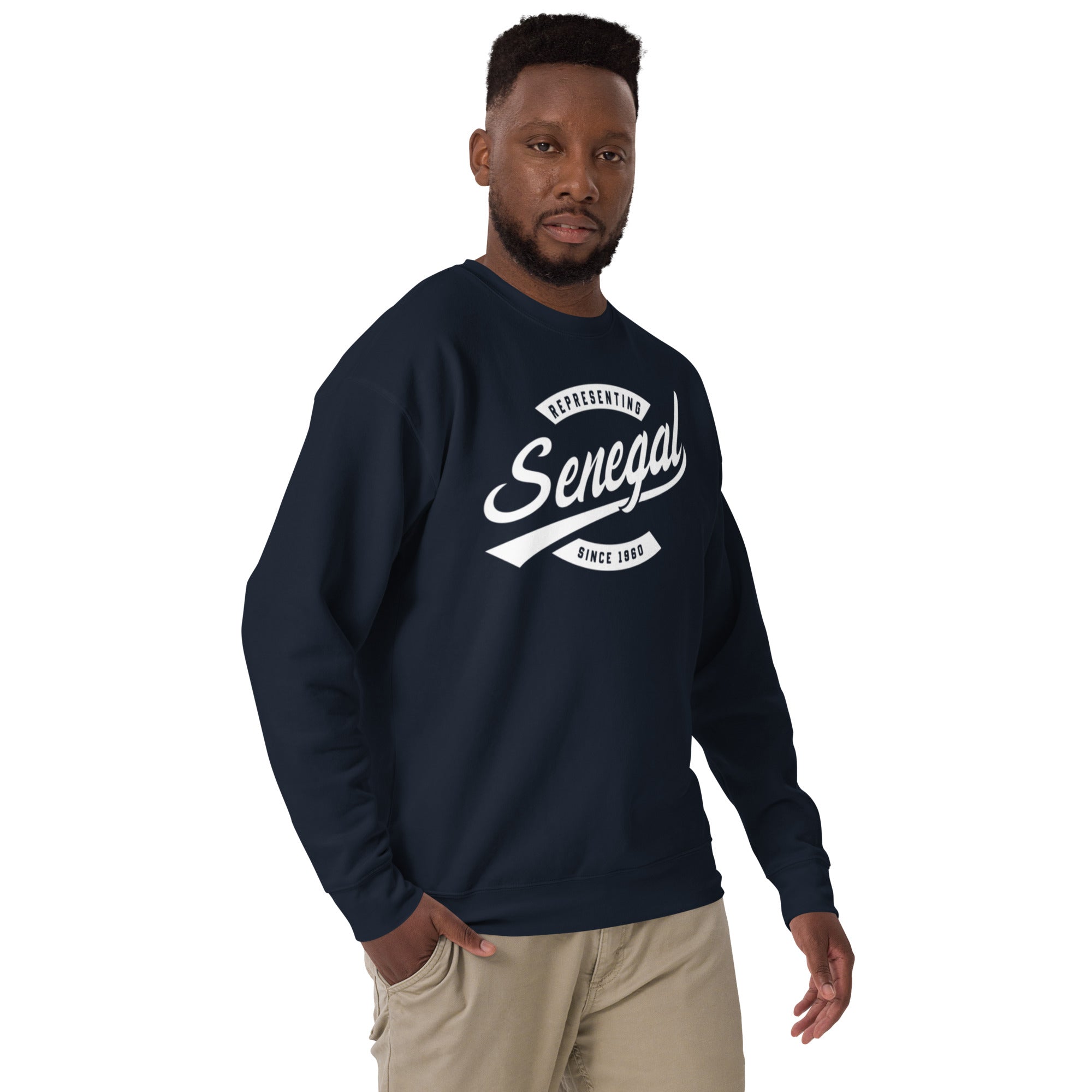 African-inspired sweatshirt for diaspora professionals