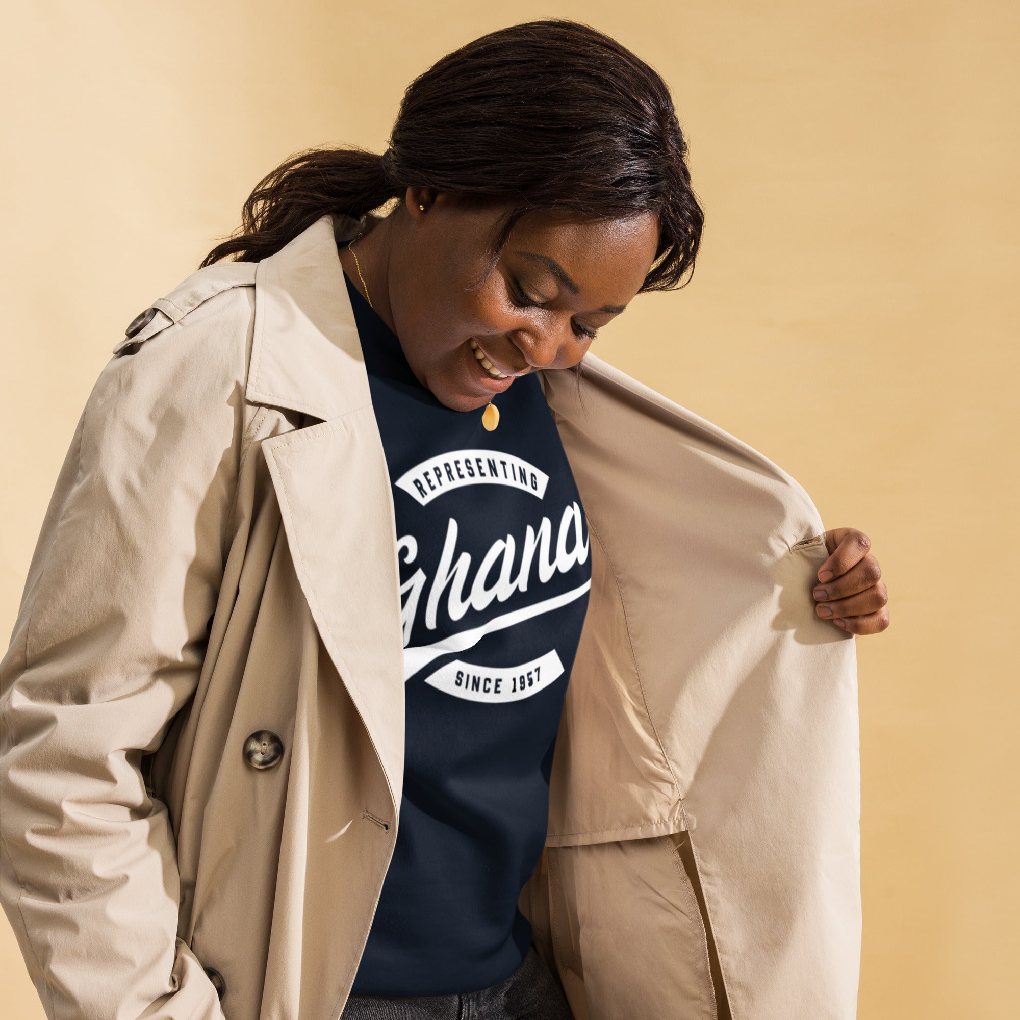 African-inspired sweatshirt for diaspora professionals