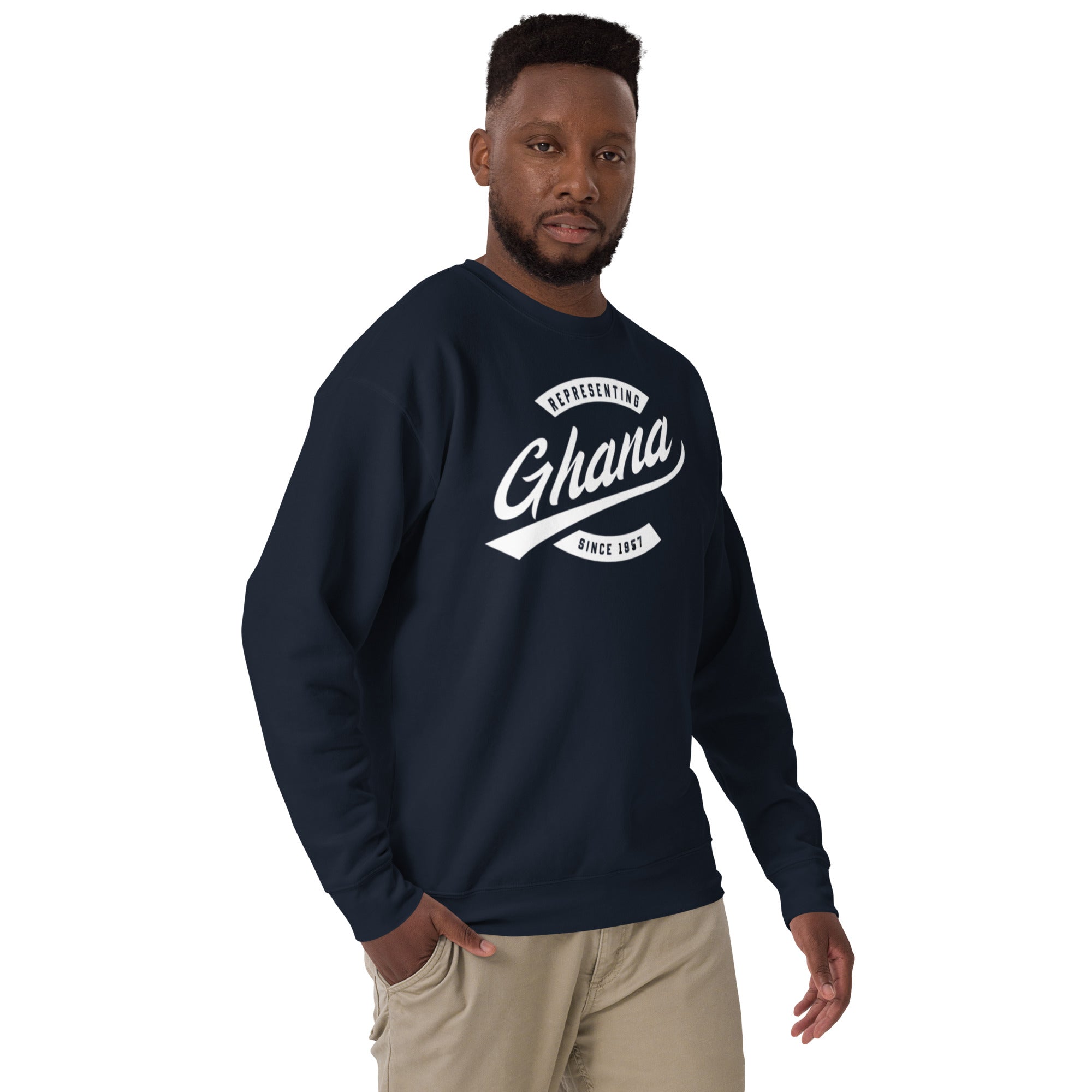 African-inspired sweatshirt for diaspora professionals