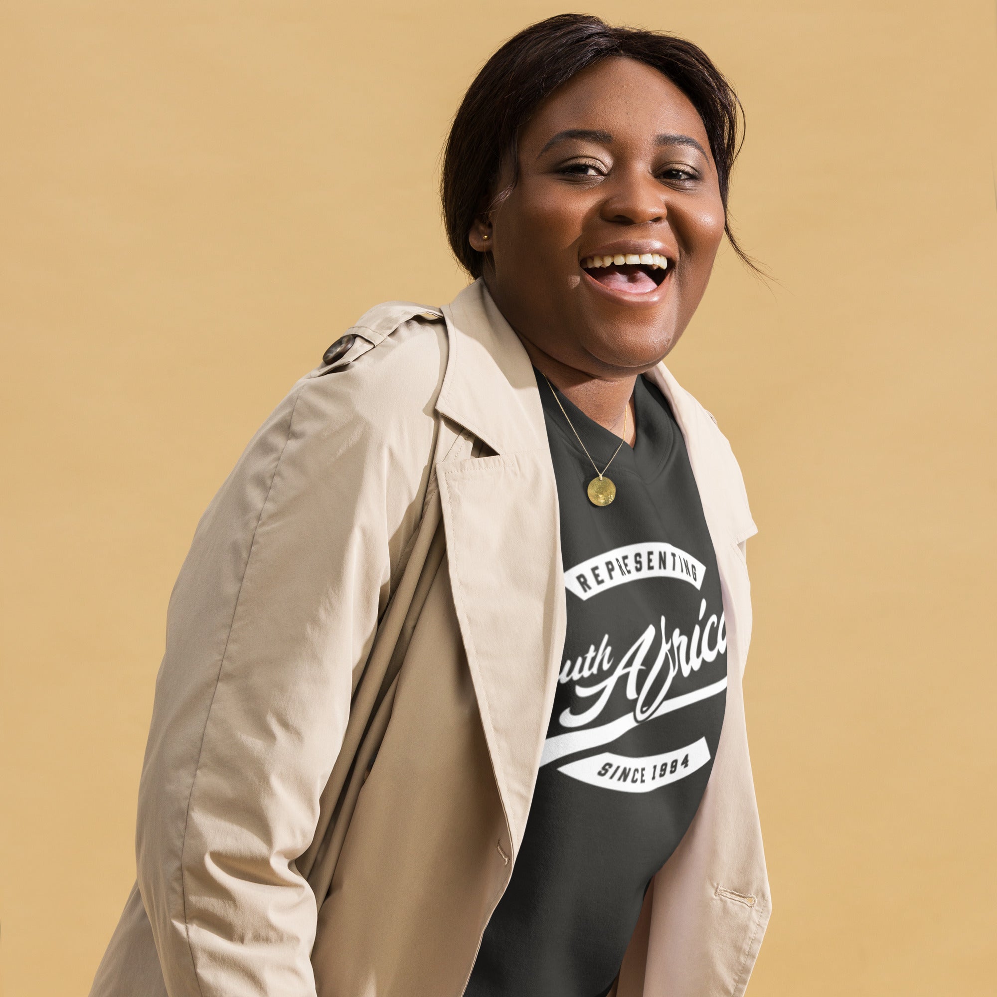 African-inspired sweatshirt for diaspora professionals