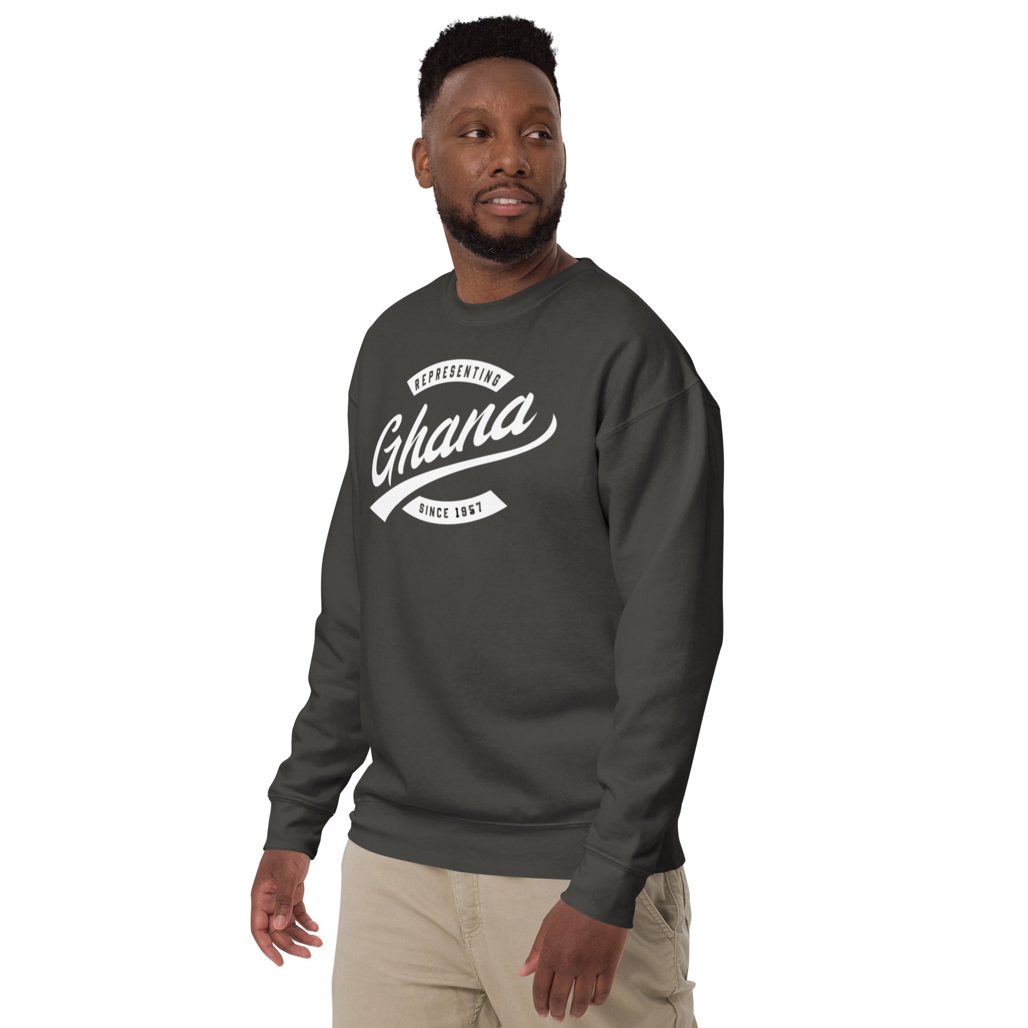 African-inspired sweatshirt for diaspora professionals