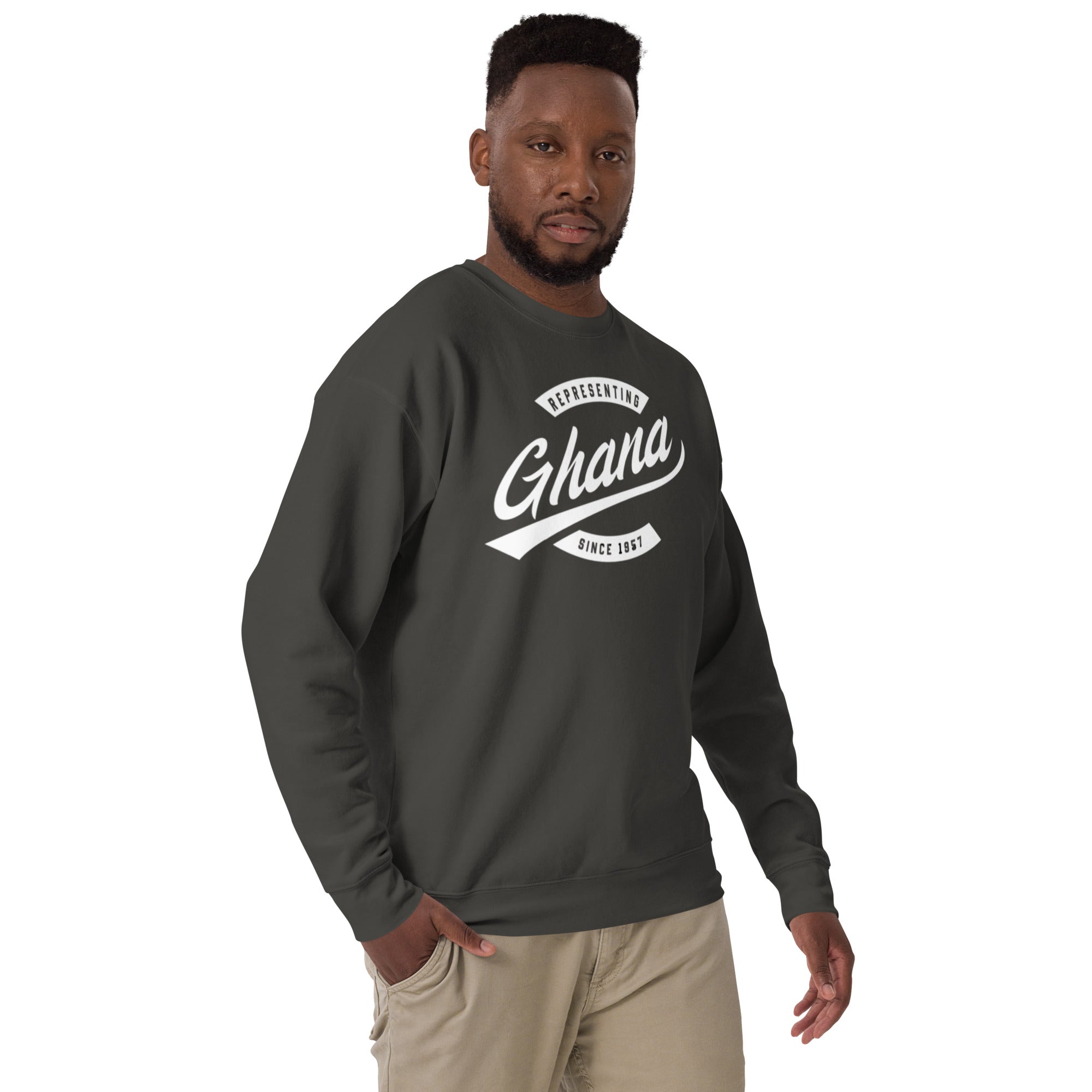 African-inspired sweatshirt for diaspora professionals