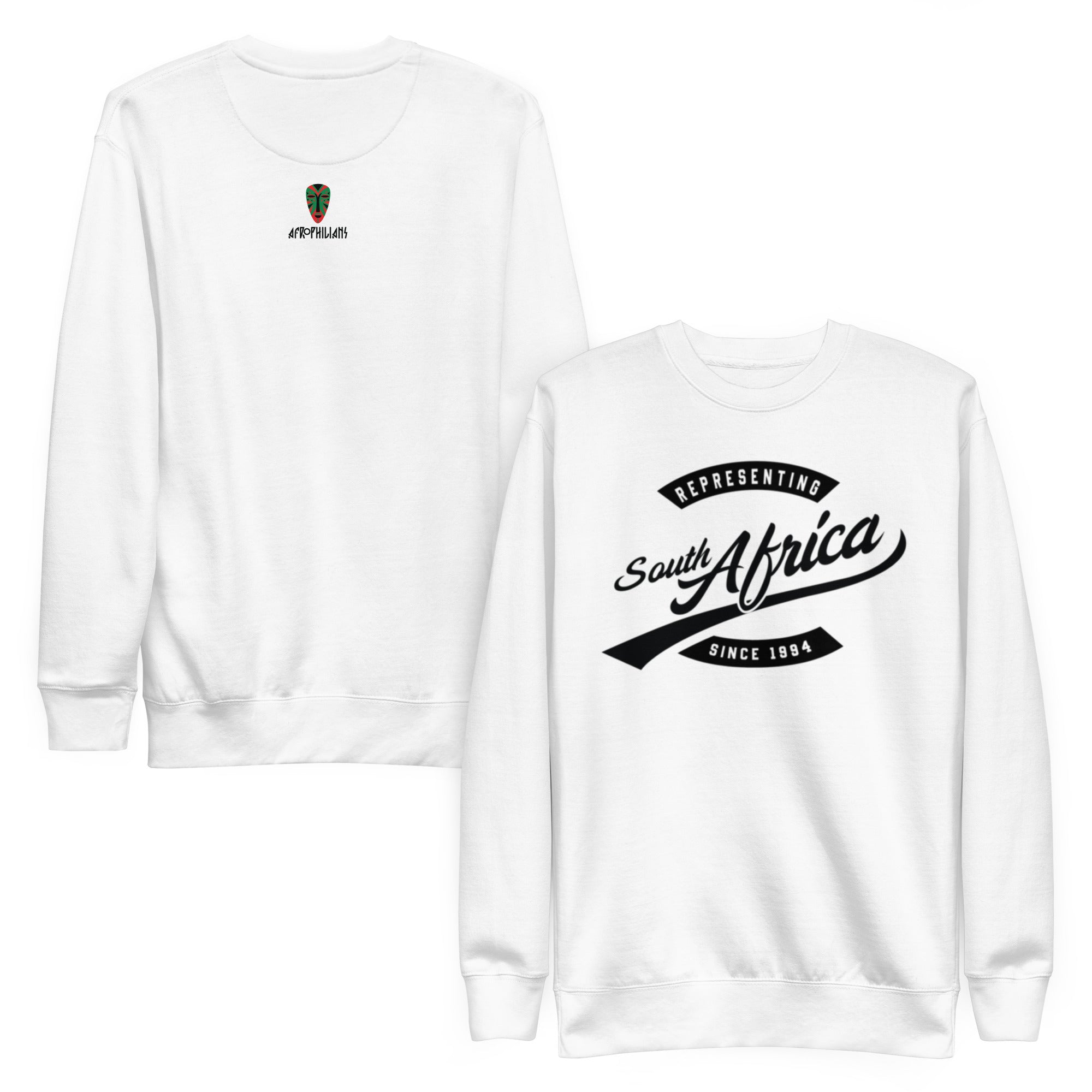 African-inspired sweatshirt for diaspora professionals