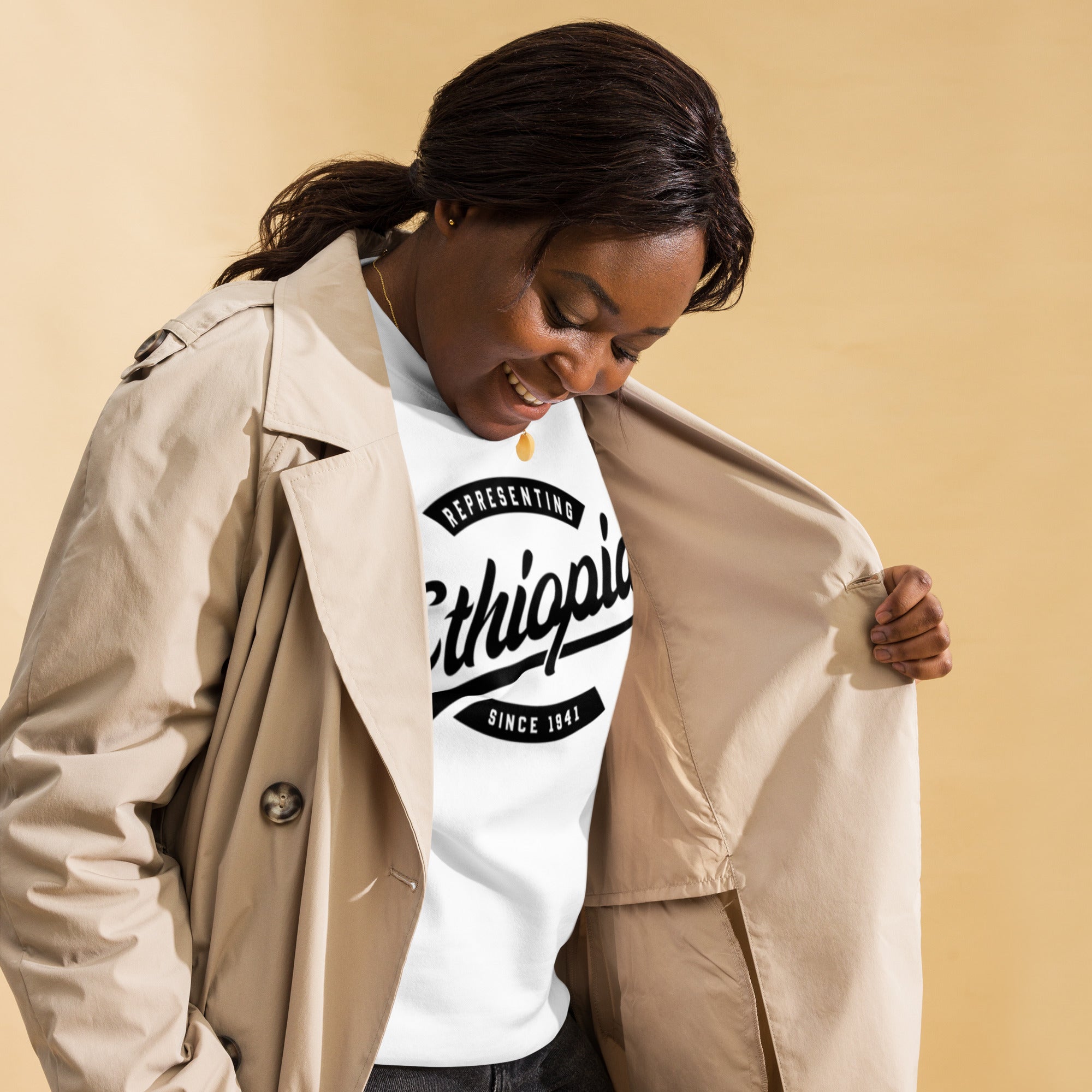 African-inspired sweatshirt for diaspora professionals