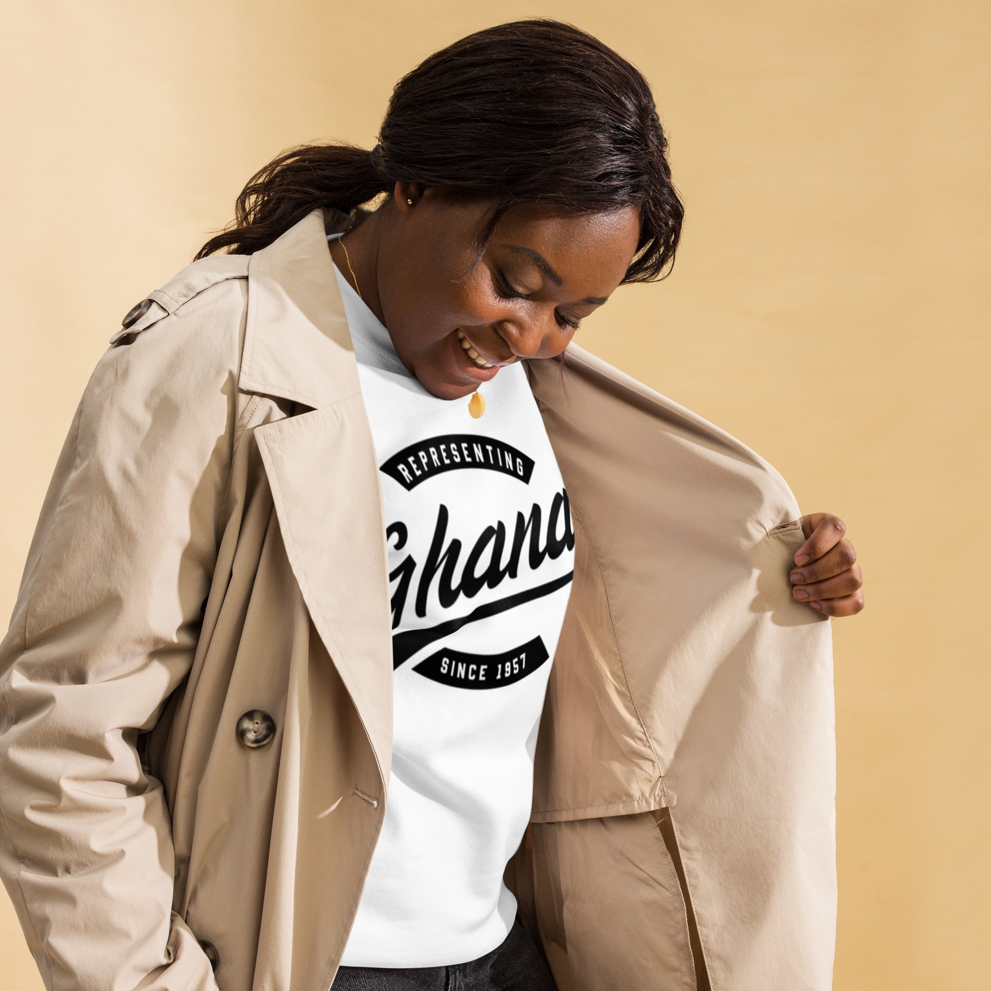 African-inspired sweatshirt for diaspora professionals